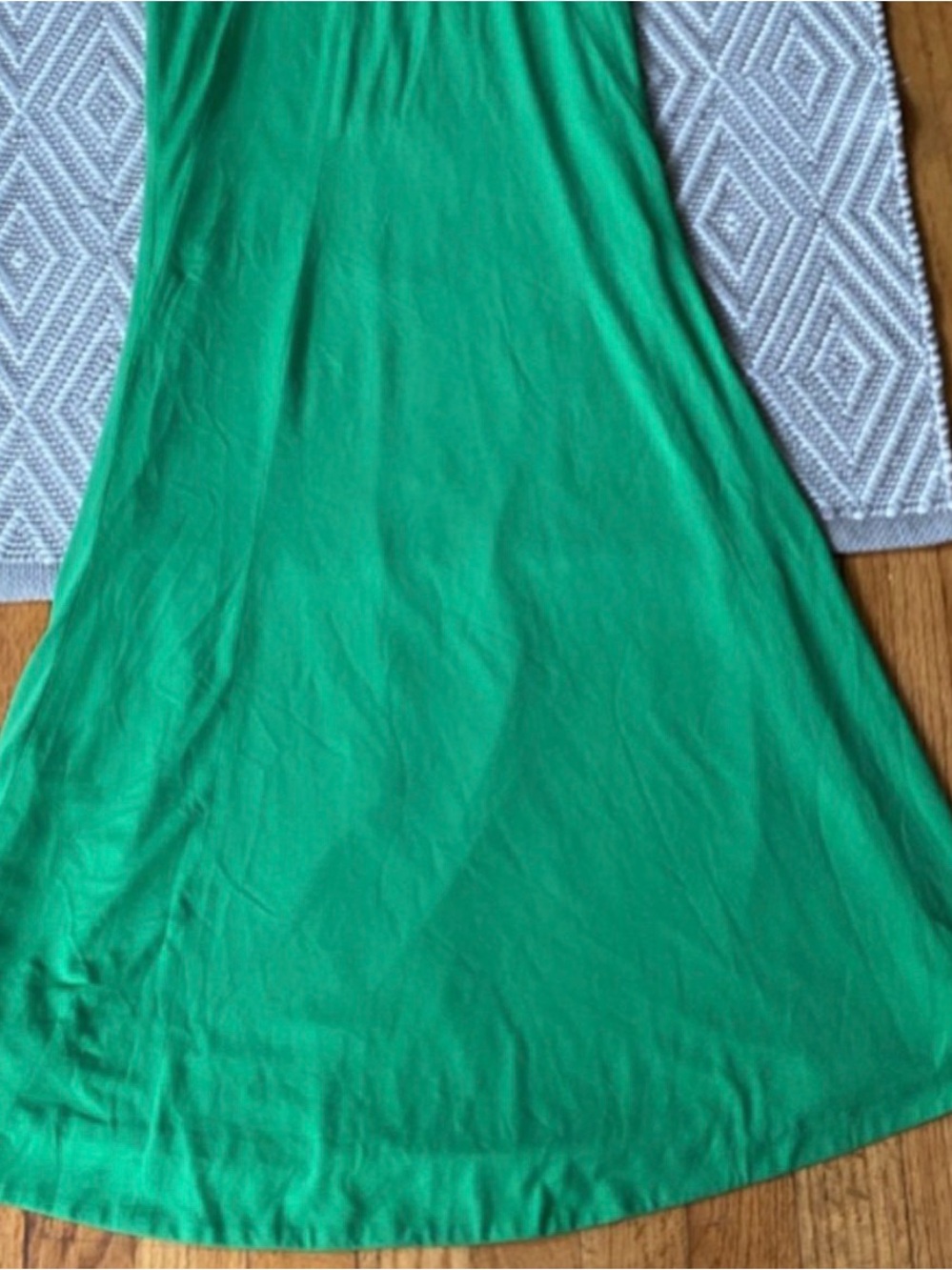 Retrofete Off-Shoulder Cutout Evening Gown in Green - Picture 9 of 12